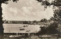Picture of View of the bridge and mill c1950